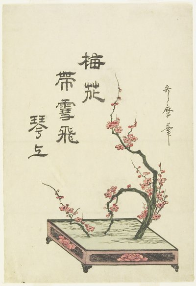 (Composizione di fiori di prugna) da Kitagawa Utamaro